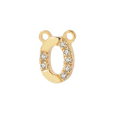 Moment 18K Diamond Number Charm